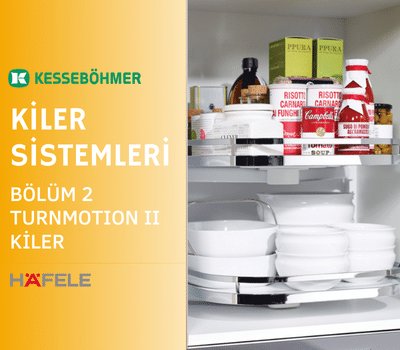 Turnmotion Üst Dolap Kiler Sistemi