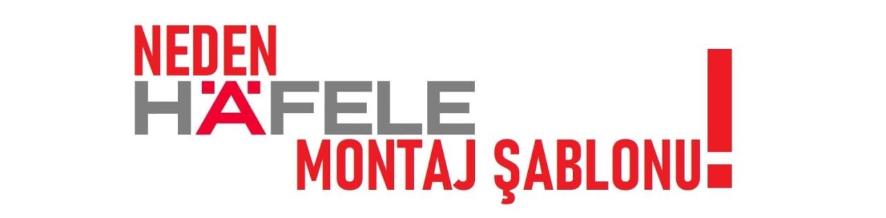 Hafele Montaj Şablonları