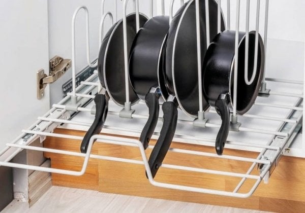 Oscar Tandem Raylı Antrasit Tencere Tava ve Tepsilik, Modül 900