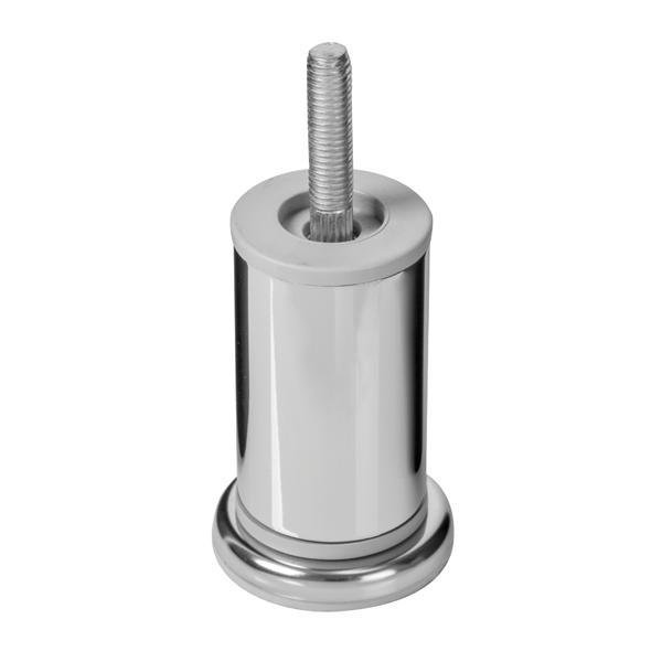 Hafele Gaya Mobilya Ayağı M10 42/80mm, Parlak Krom Renk