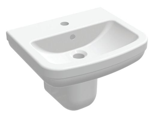Hafele GLOW Parlak Beyaz Lavabo 450x350x165 mm