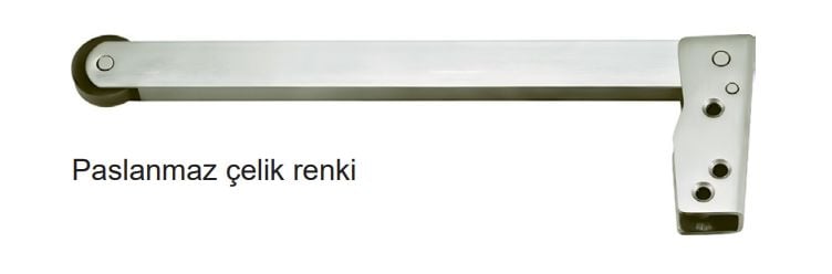 Hafele Kapı Sıralama Mekanizması Paslanamaz Çelik Renkli 280mm