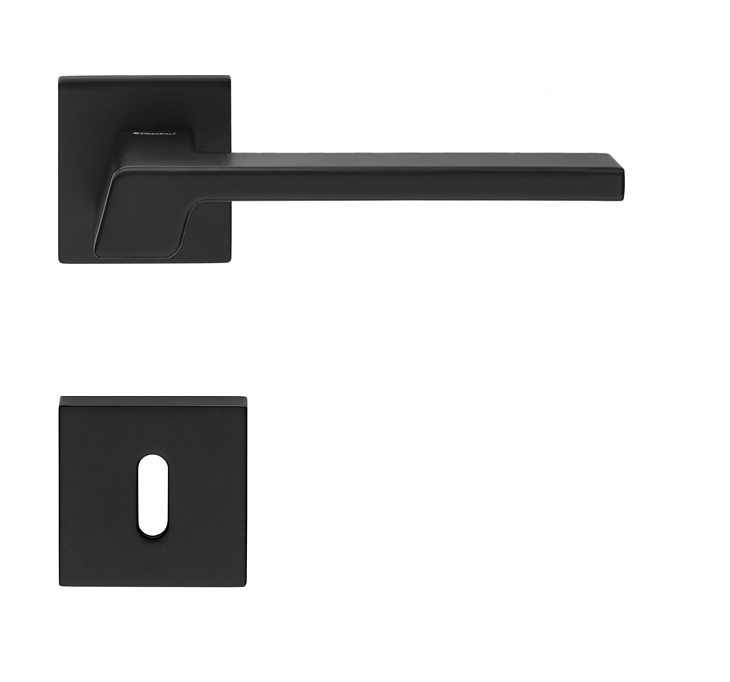 Stream Kapı Kolu Seti Siyah Mat