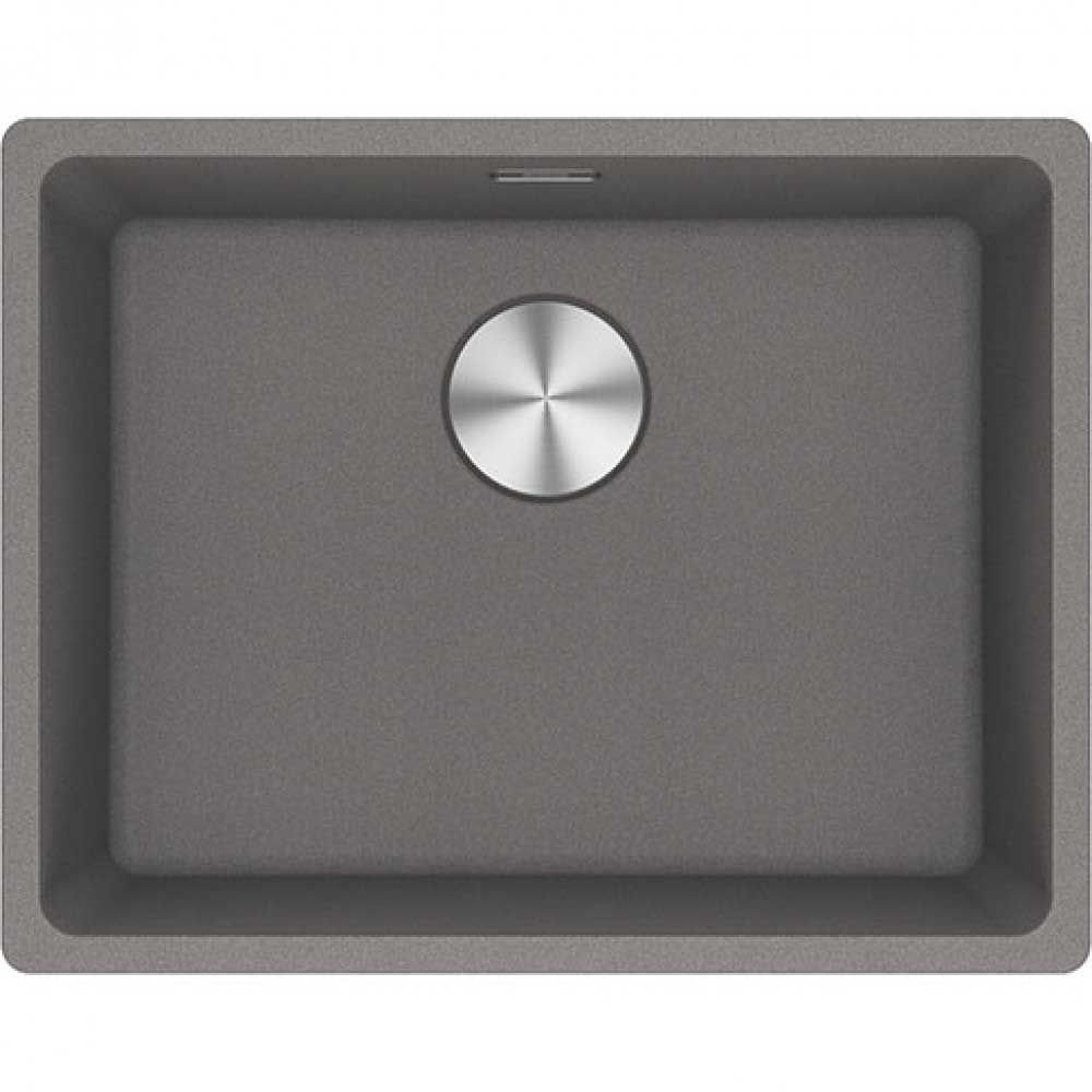 Franke Granit Eviye Tek Gözlü Damlalıksız Bx Maris Mrg 210/110-52 Stone Grey