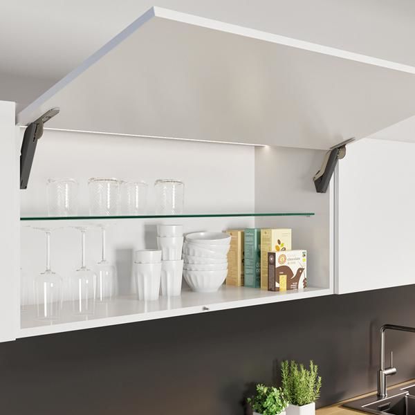 Hafele Free Space 1.8 Bas-Aç Model D Antrasit/Nikel