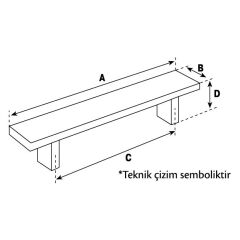 Hafele Mobilya Kulpu Florian 96mm Antik Bakır