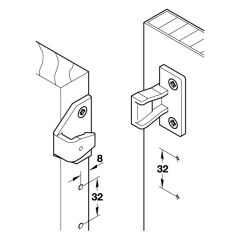 Hafele Keku Asr Çerçeve Bileşeni