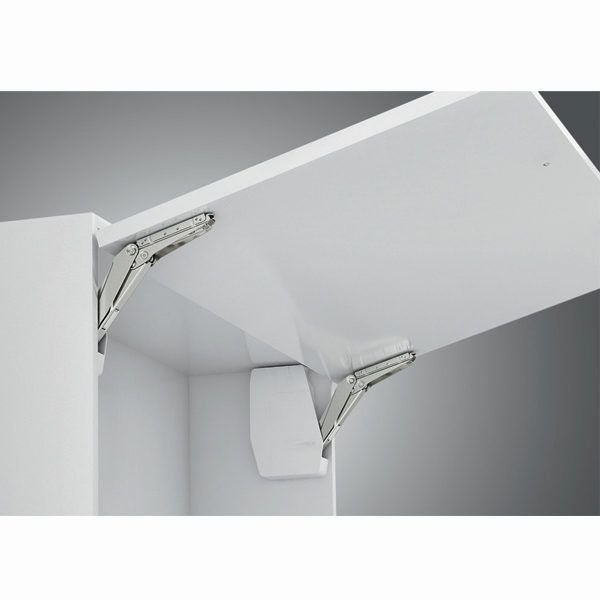 Hafele Free Flap 1.7 Makas Gövdesi F, Nikel Renk
