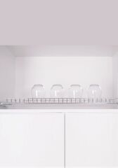 Hafele Sabit Bardaklık Tepsi Krom Parlak 60cm