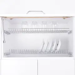 Hafele Sabit Bardaklık Tepsi Krom Parlak 90cm