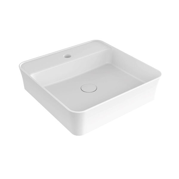 Hafele Banyo Lavabosu Bonita SB 450x450mm Parlak Beyaz Renk