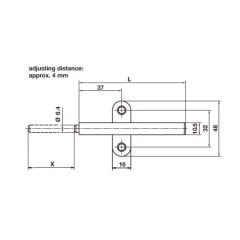 Hafele ODO Bas-aç Mekanizma Plastik Gri
