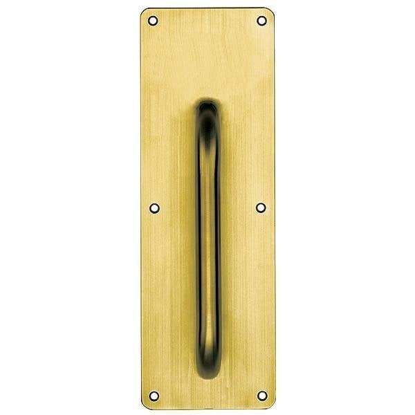Hafele İtme Plakası 100x300mm Parlak Pirinç Renk