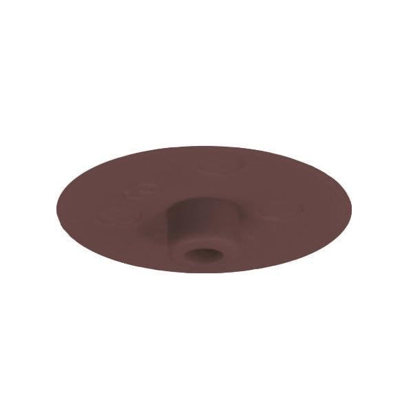 Hafele Minifix Kapak 15 mm (500 Adet), Kahve Renk