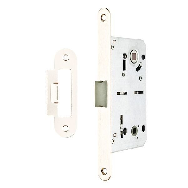 Hafele H50.08 WC Tipi Dilden Kilit Parlak Krom 50/18/90mm