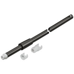 Hafele Moovit, Yuvarlak Yan Bordür Siyah 400mm