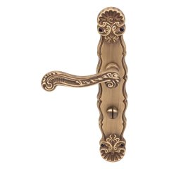 Hafele Kapı Kolu Seti Victoria WC Antik Bronz