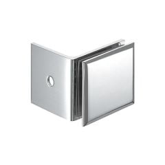 Hafele AQUASYS Cam Tutucu D/C 90º Parlak Krom
