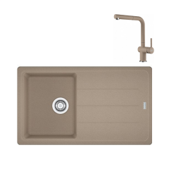 Franke Granit Eviye ve Batarya Kampanyası BFG 611-86 Oyster