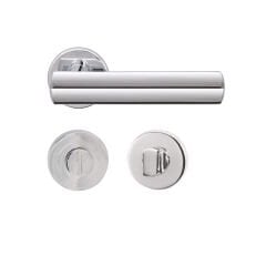 Hafele FLAME WC (Banyo Tipi) Parlak Krom Renk Kapı Kolu
