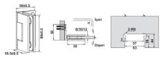 Hafele CITIUS 02 Menteşe D/C 90° Mat Siyah