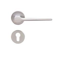 Hafele MARC PC (Barelli Tip) Mat Nikel Renk Kapı Kolu