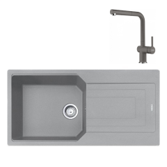 Franke UBG 611-100 Eviye ve Batarya Kampanyası, Stone Grey