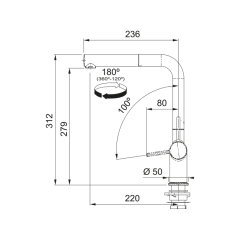 Franke UBG 611-100 Eviye ve Batarya Kampanyası, Oyster