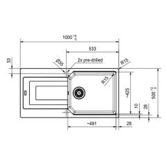 Franke UBG 611-100 Eviye ve Batarya Kampanyası, Oyster