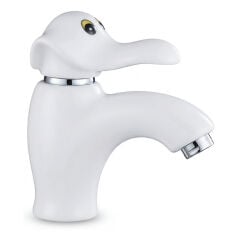 Çocuk Lavabo Bataryası Beyaz Fil