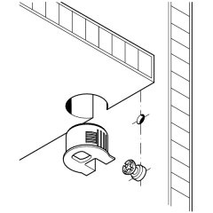 Hafele Rafix20 Gövde 16mm Siyah (1000 Adet)