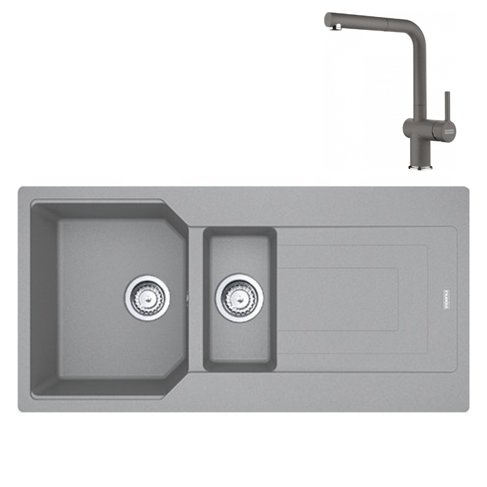 Franke UBG 651-100 Eviye ve Batarya Kampanyası, Stone Grey
