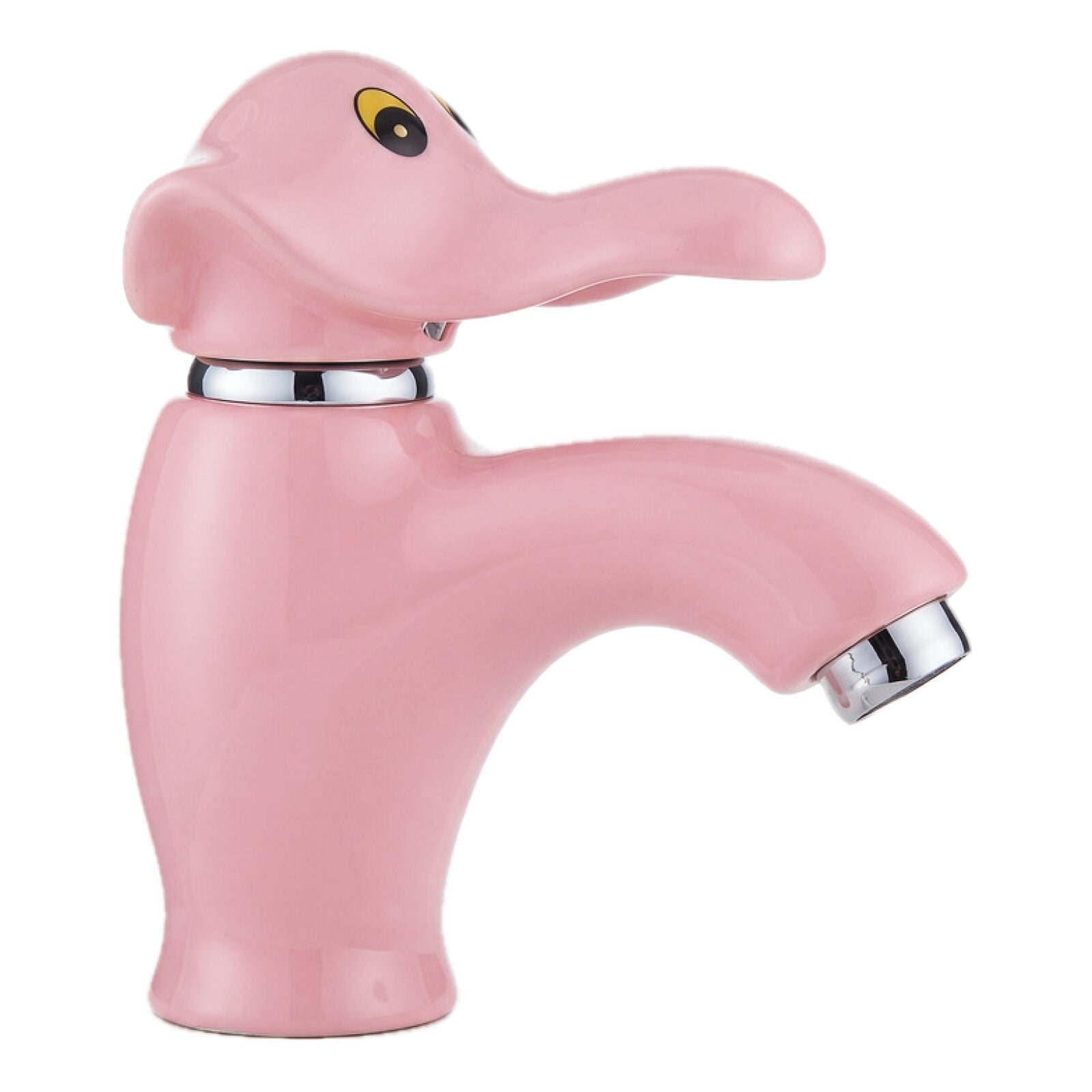 Çocuk Lavabo Bataryası Pembe Fil