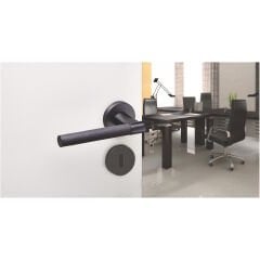 Hafele VIBORA CB (Oda Tipi) Antrasit Renk Kapı Kolu