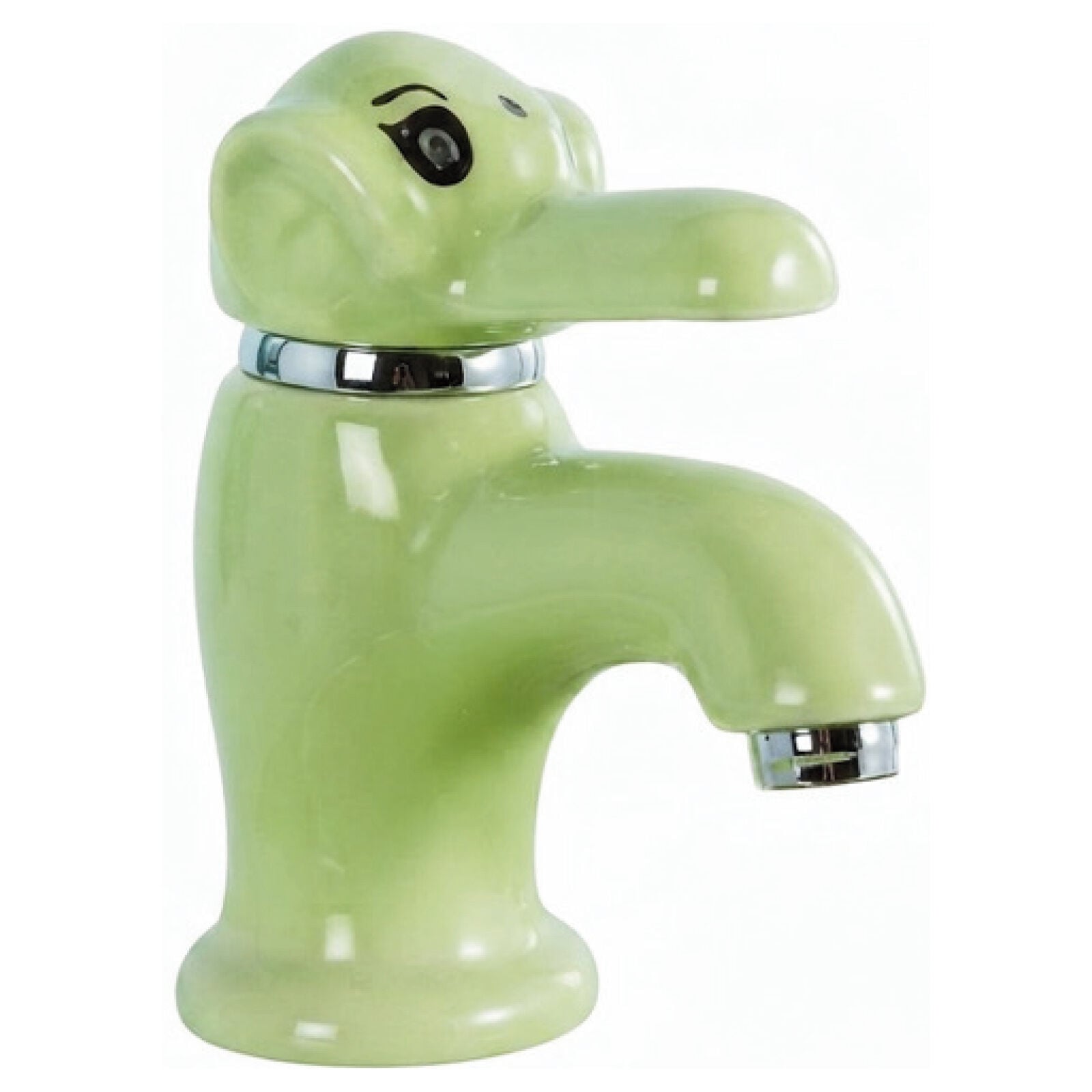 Çocuk Lavabo Bataryası Yeşil Fil