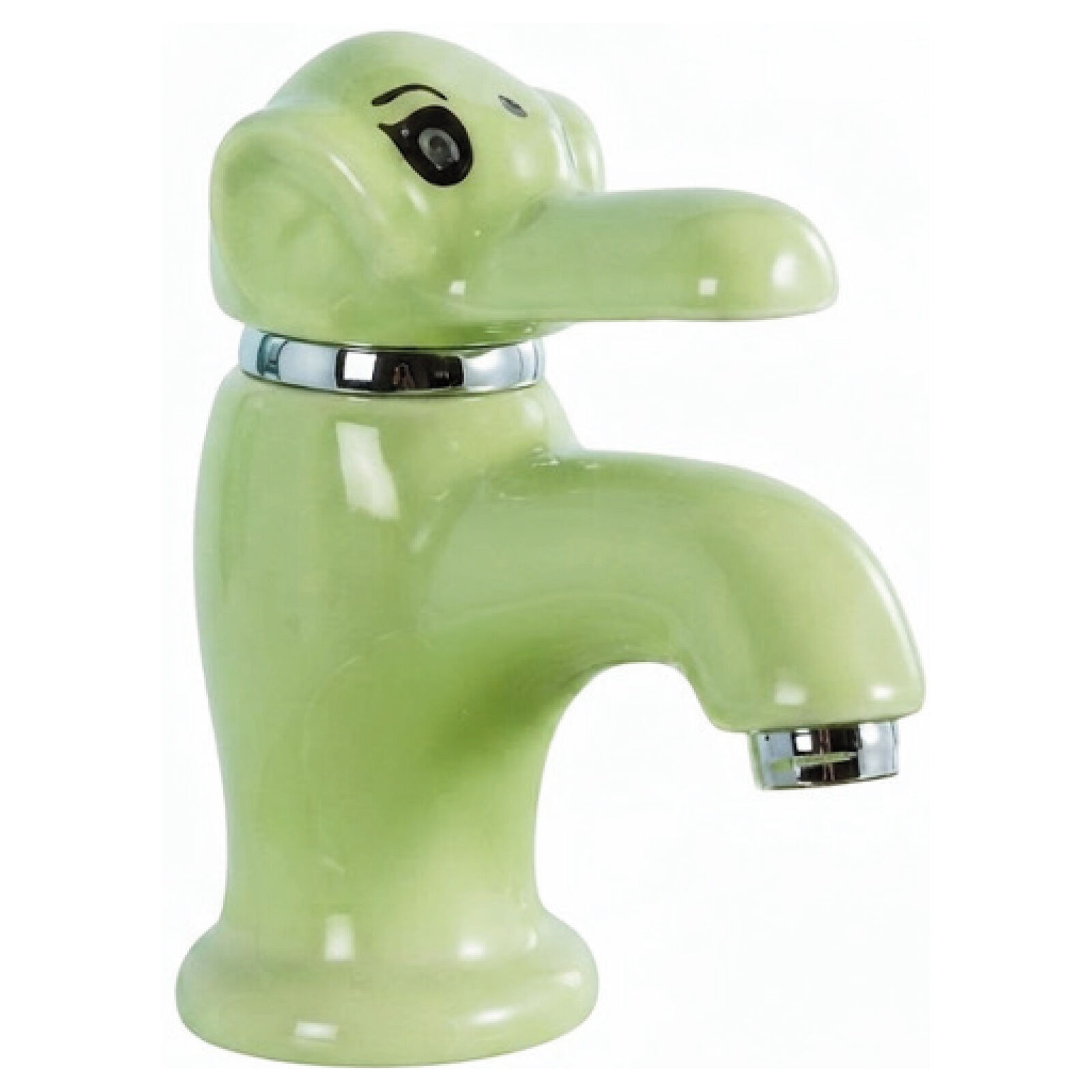Çocuk Lavabo Bataryası Yeşil Fil