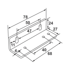 Hafele Pass Kilit Karşı.Çift Kanat Kapı,Çelik