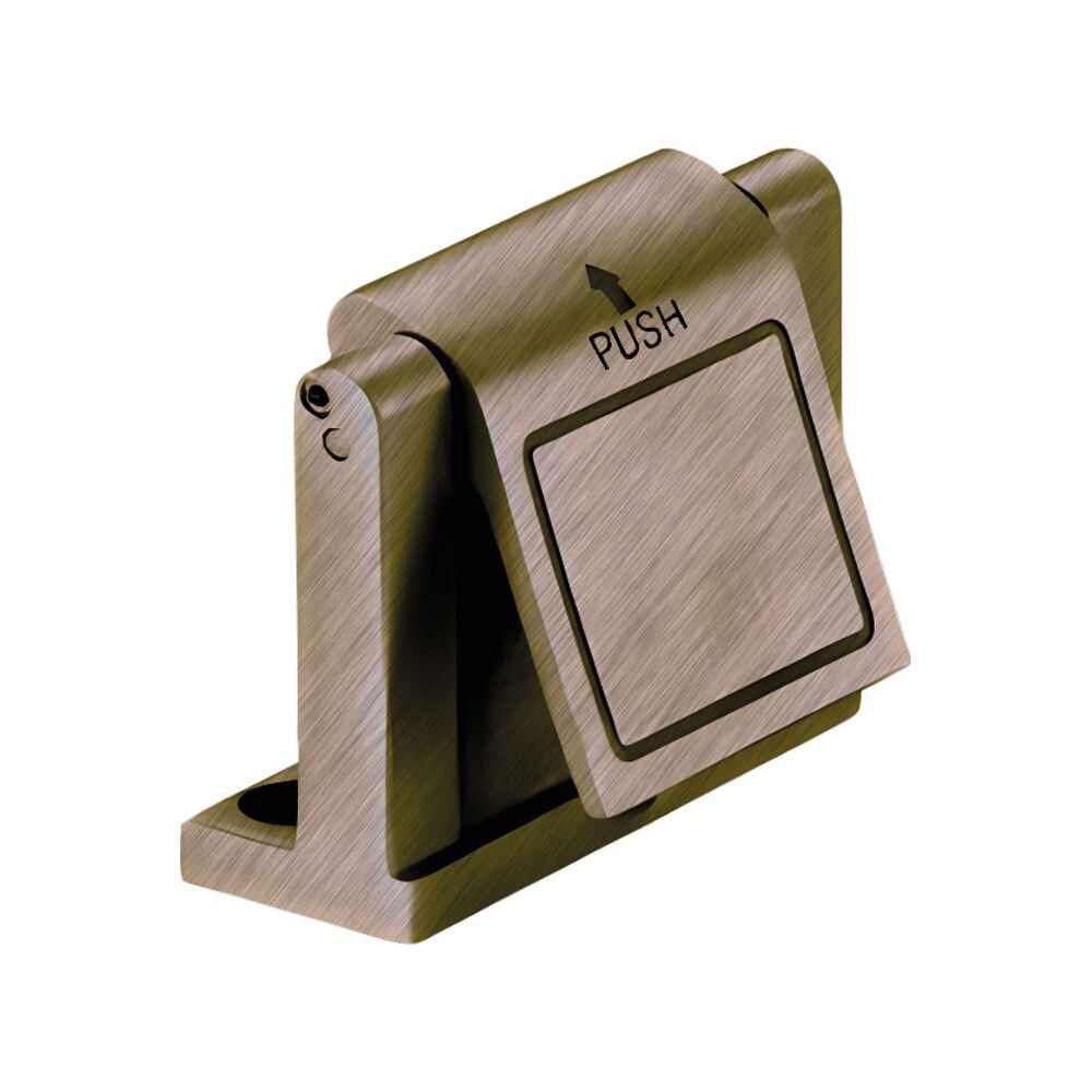 Hafele SDG 05 Antik Bronz Renk 57x70 mm Kapı Güvenlik Mandalı