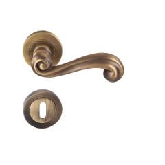 Hafele PLAZA CB (Oda Tipi) Antik Bronz Renk Kapı Kolu