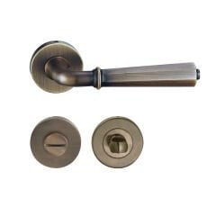Hafele PARIS WC (Banyo Tipi) Antik Bronz Renk Kapı Kolu