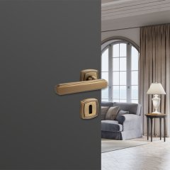 Hafele Kapı Kolu Seti Martin Oda Antik Bronz