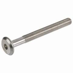 Hafele Yassı Başlı Vida M6x20mm, Nikel Kaplama (100 Adet)