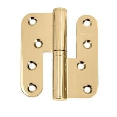 Hafele Yaprak Menteşe Çıkabilen Parlak Altın Paslanmaz Çelik 304 100mm Sağ