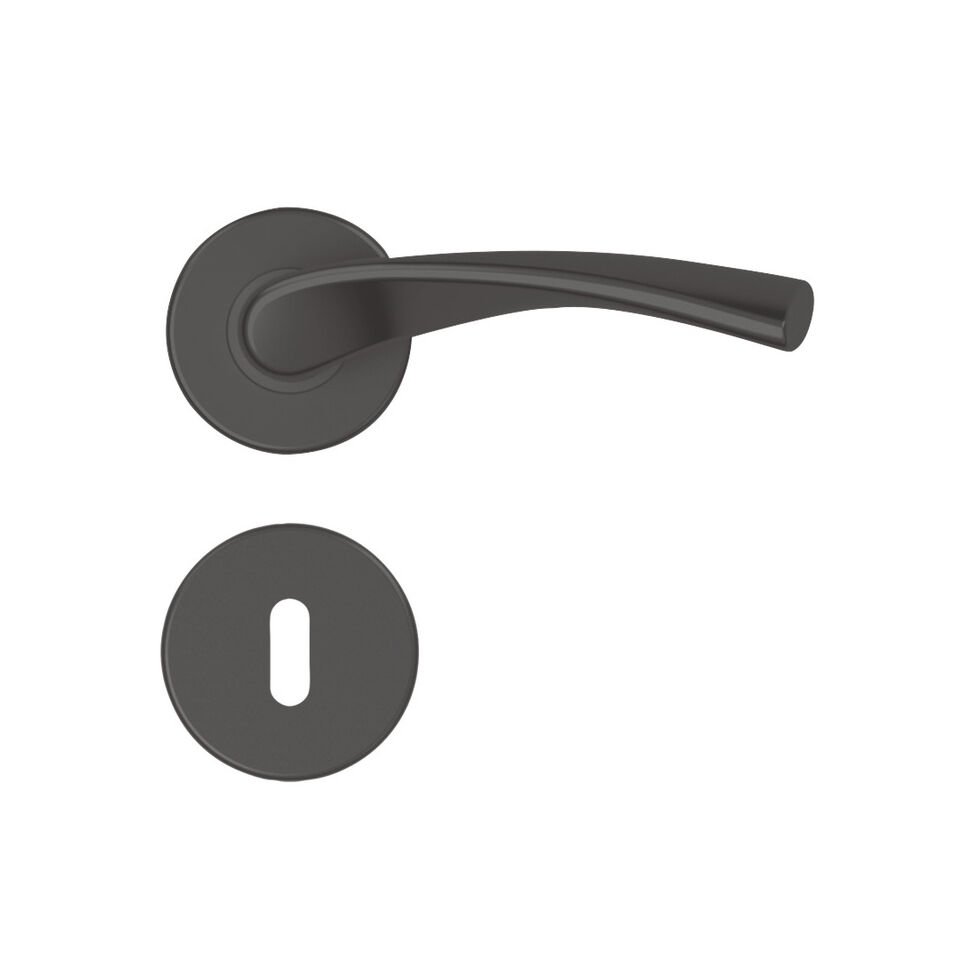 Hafele PIENA Kol seti (oda) mat siyah