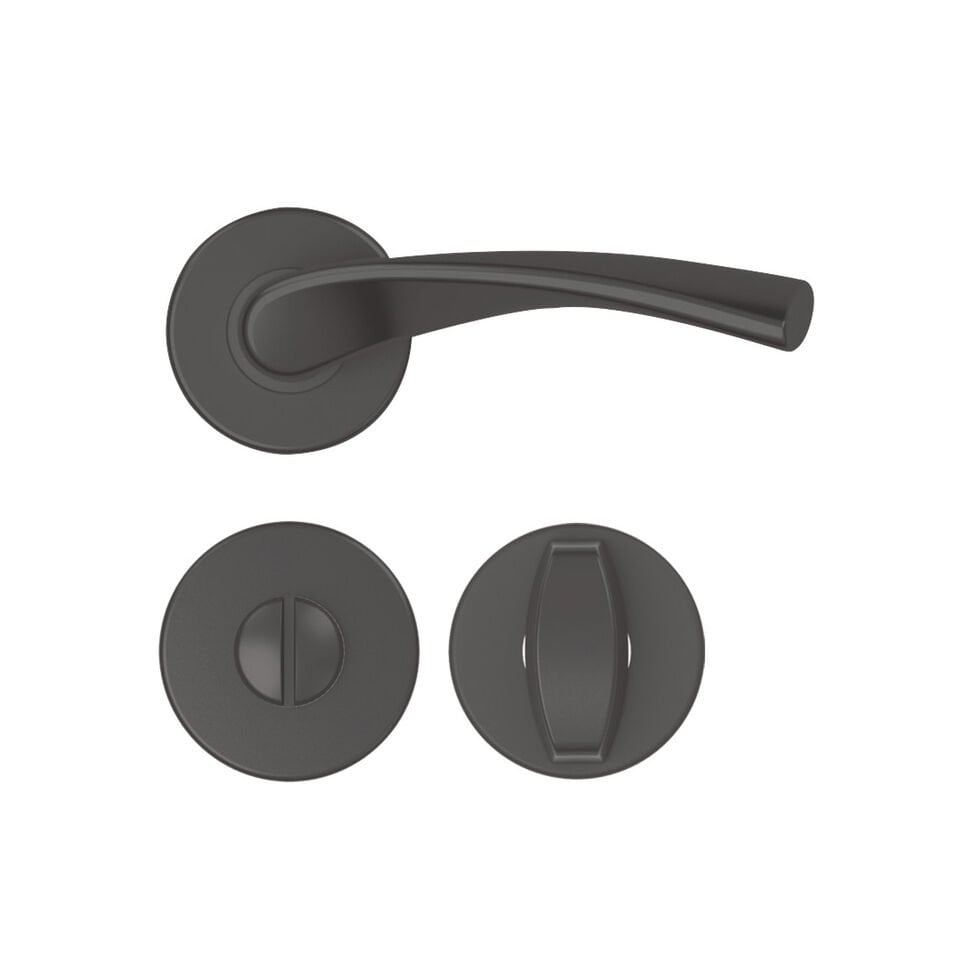 Hafele PIENA Kol seti (WC) mat siyah