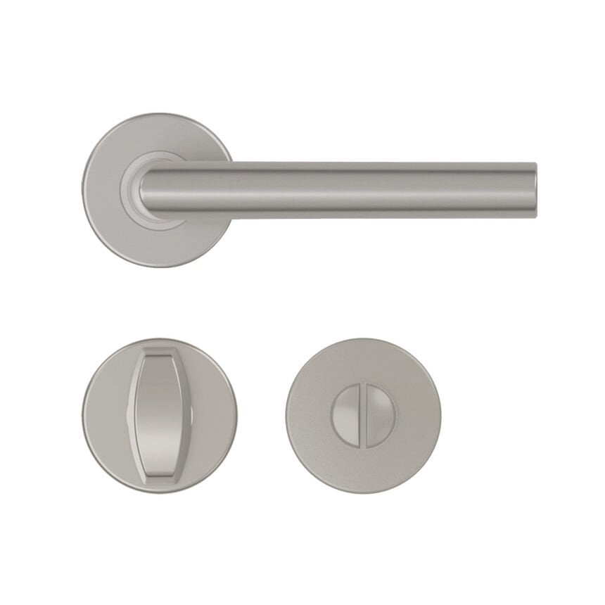 Hafele HERMA Kol seti (WC) p. çelik mat