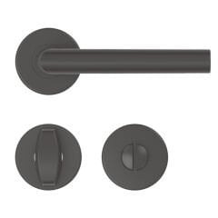 Hafele HERMA Kol seti (WC) mat siyah