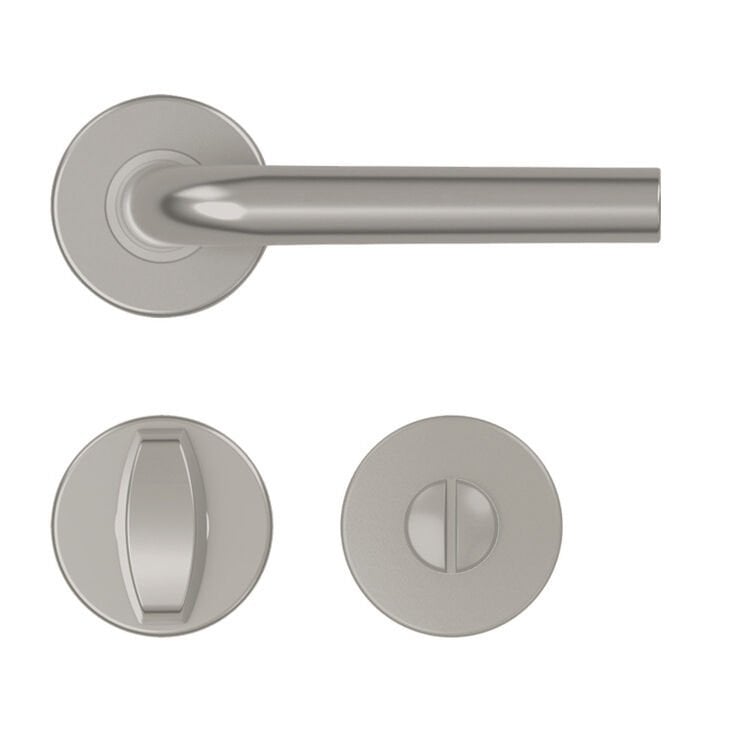 Hafele FERIS Kol seti (WC) p. çelik mat