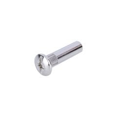 Hafele Destek Vidası Çelik M6x40mm (100 Adet), Nikel Kaplama