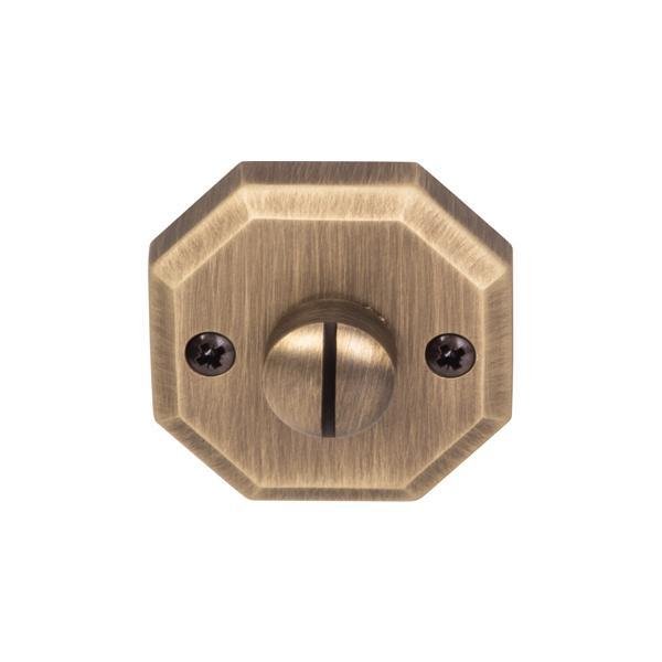 Hafele Köşeli Wc Kapı Kolu Rozeti 52mm, Antik Bronz Renk